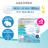 ABSORBA CONTIFIT PLUS Adult Diapers - M (Carton of 8)